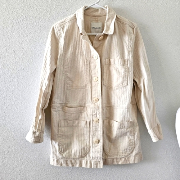 Madewell Jackets & Blazers - Women's Cream Jacket